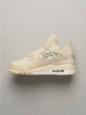 Off-White x Wmns Air Jordan 4 Retro SP ‘Sail’ 2020 Deadstock